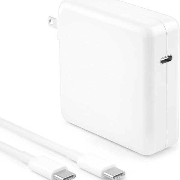 Mac Book Pro Charger - 118W USB C Charger Fast Charger for MacBook Pro, MacBook Air, iPad Pro, Samsung Galaxy and All USB-C Devices, 7.2ft USB C to C Cable