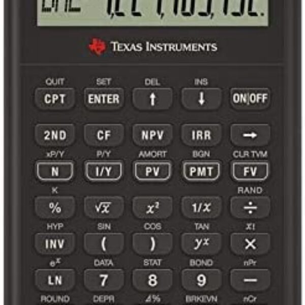 Texas Instruments BA II Plus Professional Financial Calculator IIBAPRO/CLM/1L1/D