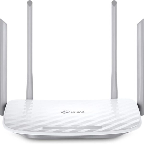 TP-Link AC1200 WiFi Router (Archer A54) - Dual Band Wireless Internet Router, 4 x 10/100 Mbps Fast Ethernet Ports, Supports Guest WiFi, Access Point Mode, IPv6 and Parental Controls