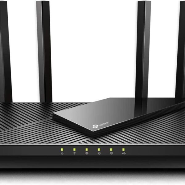 TP-Link AX1800 WiFi 6 Router (Archer AX21) – Dual Band Wireless Internet Router, Gigabit Router, USB port, Works with Alexa - A Certified for Humans Device