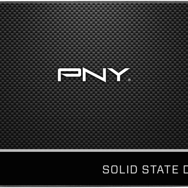 PNY CS900 500GB 3D NAND 2.5" SATA III Internal Solid State Drive (SSD) - (SSD7CS900-500-RB)