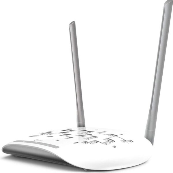 TP-Link WiFi Access Point TL-WA801N, 2.4Ghz 300Mbps, Supports Multi-SSID/Client/Bridge/Range Extender, 2 Fixed Antennas, Passive PoE Injector Included