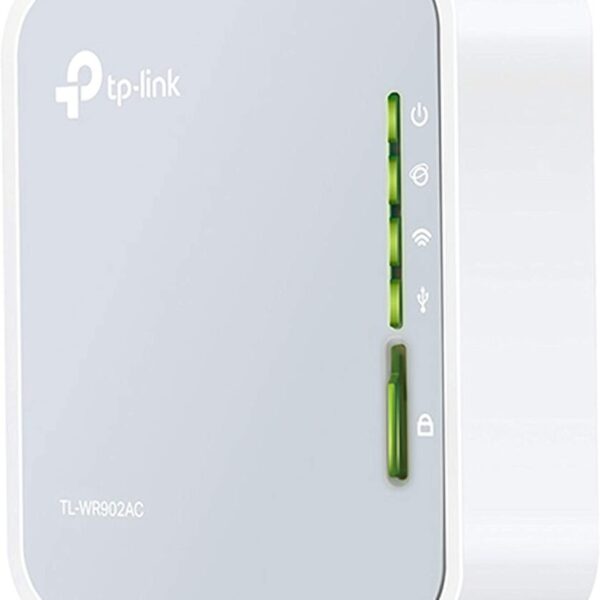 TP-Link AC750 Wireless Portable Nano Travel Router(TL-WR902AC) - Support Multiple Modes,Hotspot/Bridge/Range Extender/Access Point/Client Modes, Dual Band WiFi, 1 USB 2.0 Port