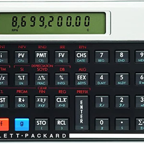 HEWF2231AA - HP 12c Platinum Financial Calculator